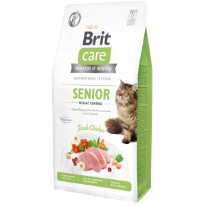 Brit Care Cat Grain-Free Senior Weight Control kassitoit 7 kg