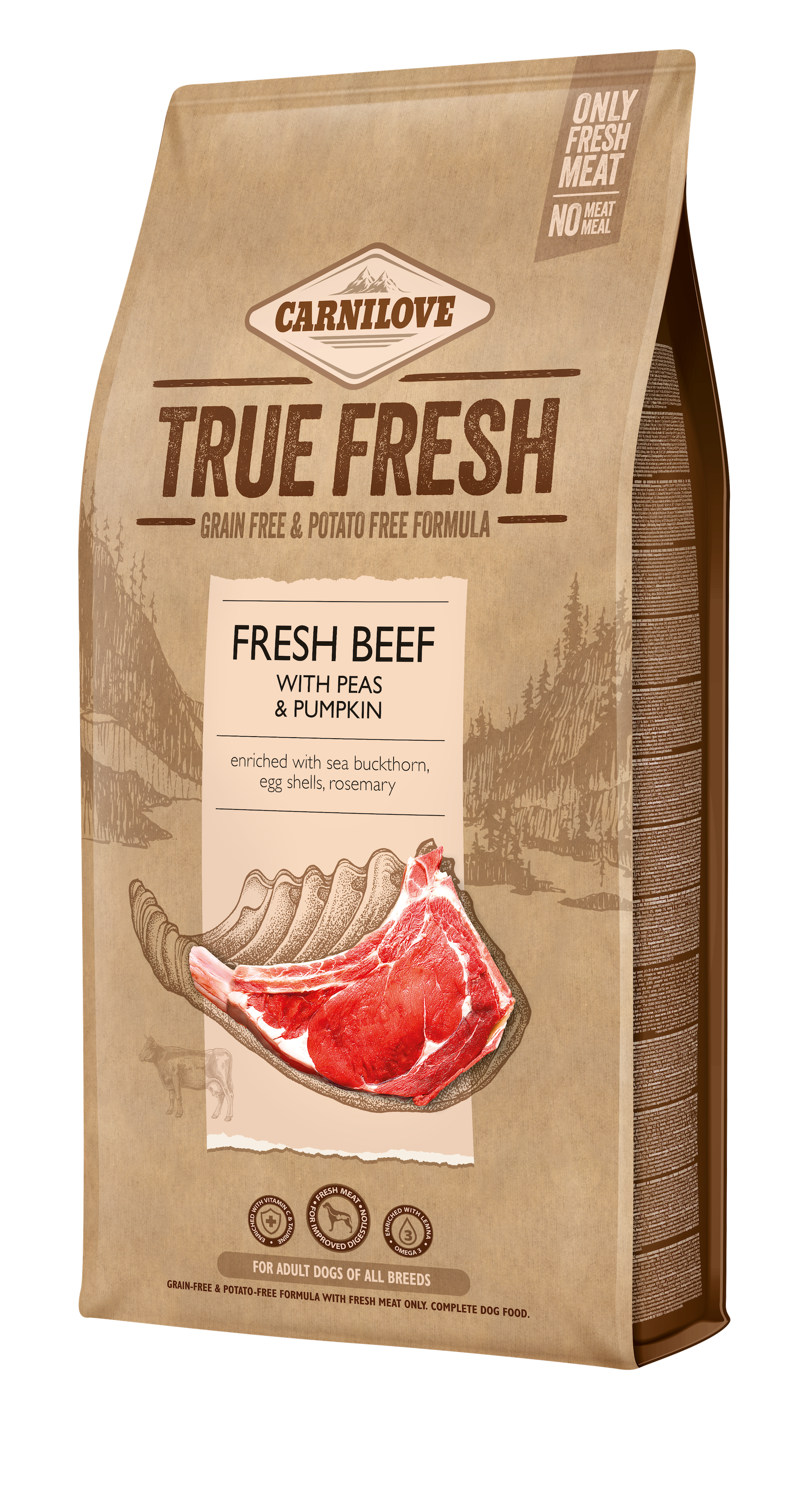 Carnilove True Fresh Beef koeratoit 11.4kg