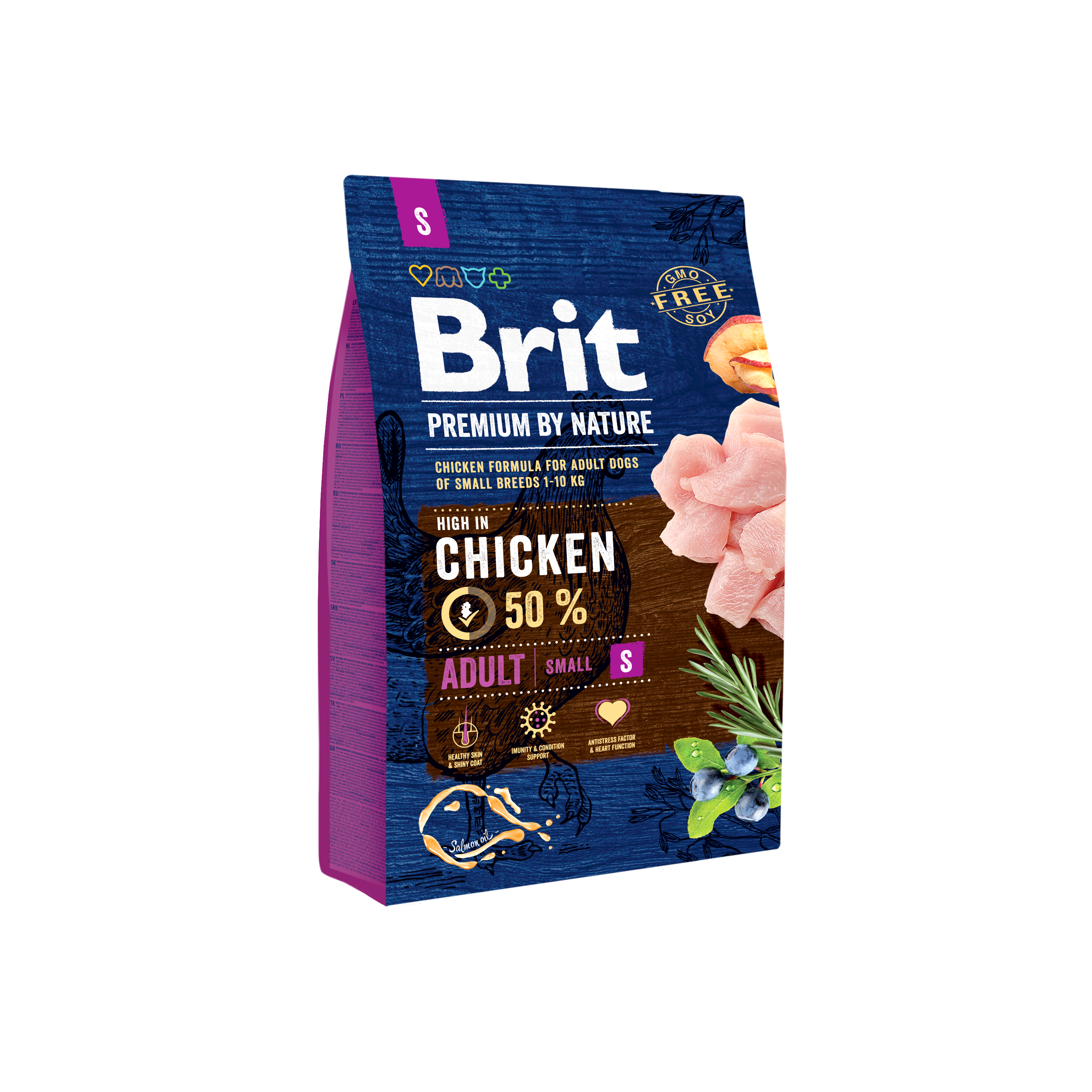 Brit Premium by Nature Adult S koeratoit 3 kg