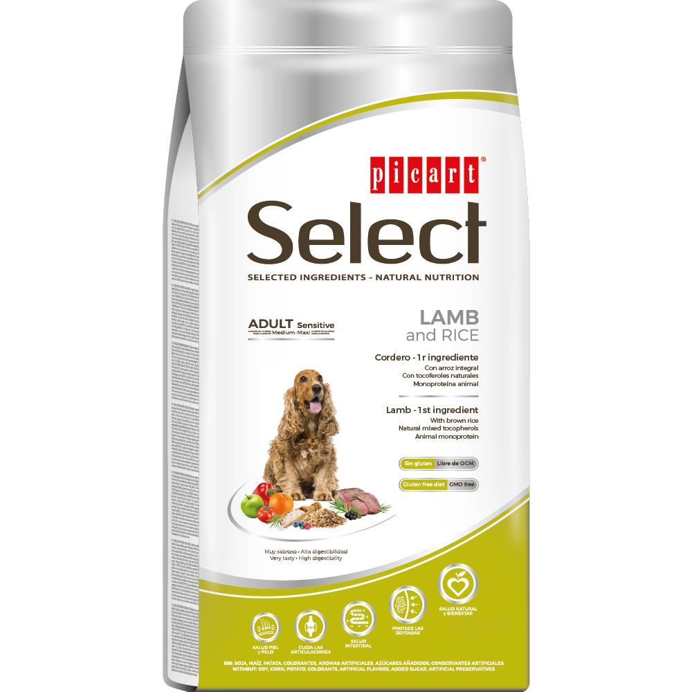 Select Adult Sensitive Lamb and Rice koeratoit 3kg