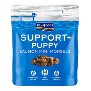 Fish4Dogs Morsels Joint Health, maiused kutsikatele, lõhega 150 g