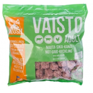 Mush Vaisto koera toortoit veis/siga/kana 3 kg