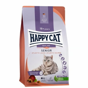 Happy Cat Senior Atlantik-Lachs 4 kg