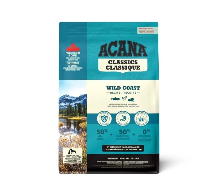 Acana Classics Wild Coast Dry Dog Food 2kg