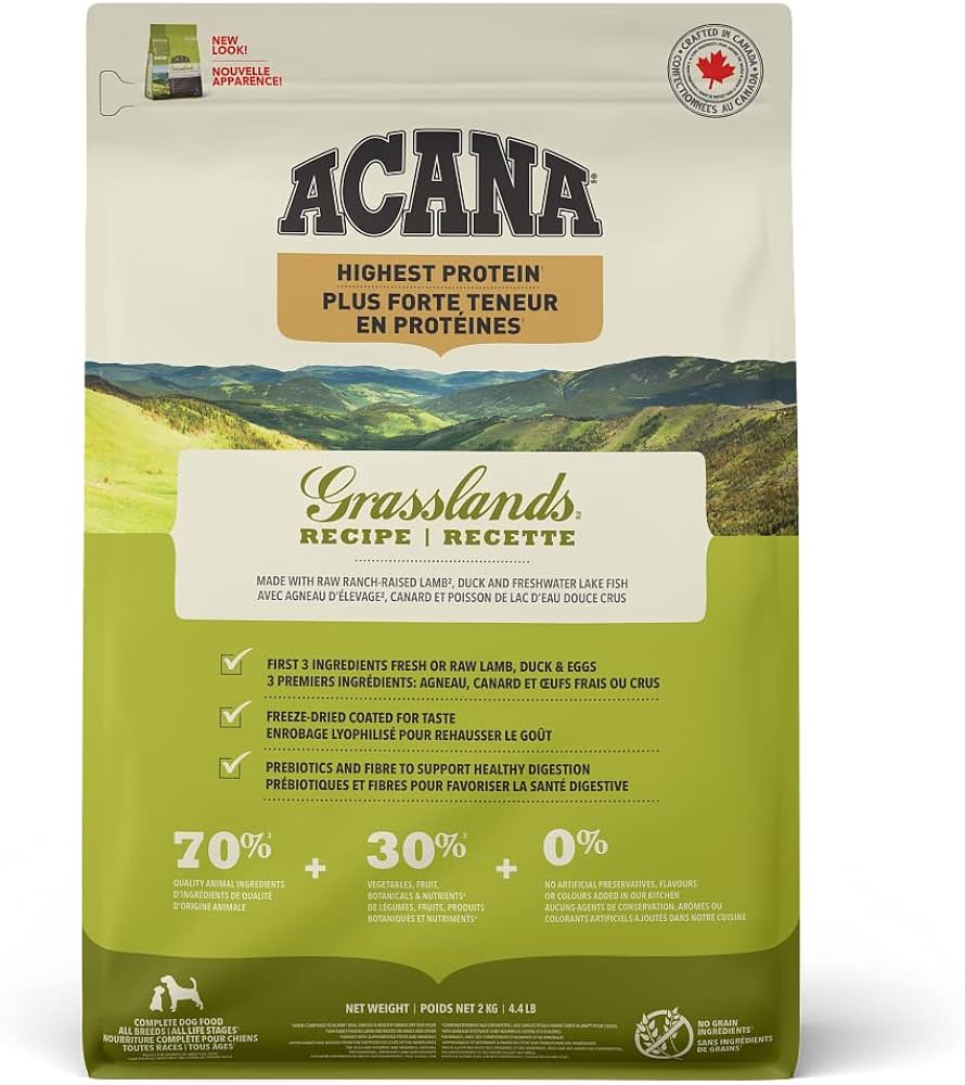 Acana Regionals Grasslands Dry Dog Food 2kg