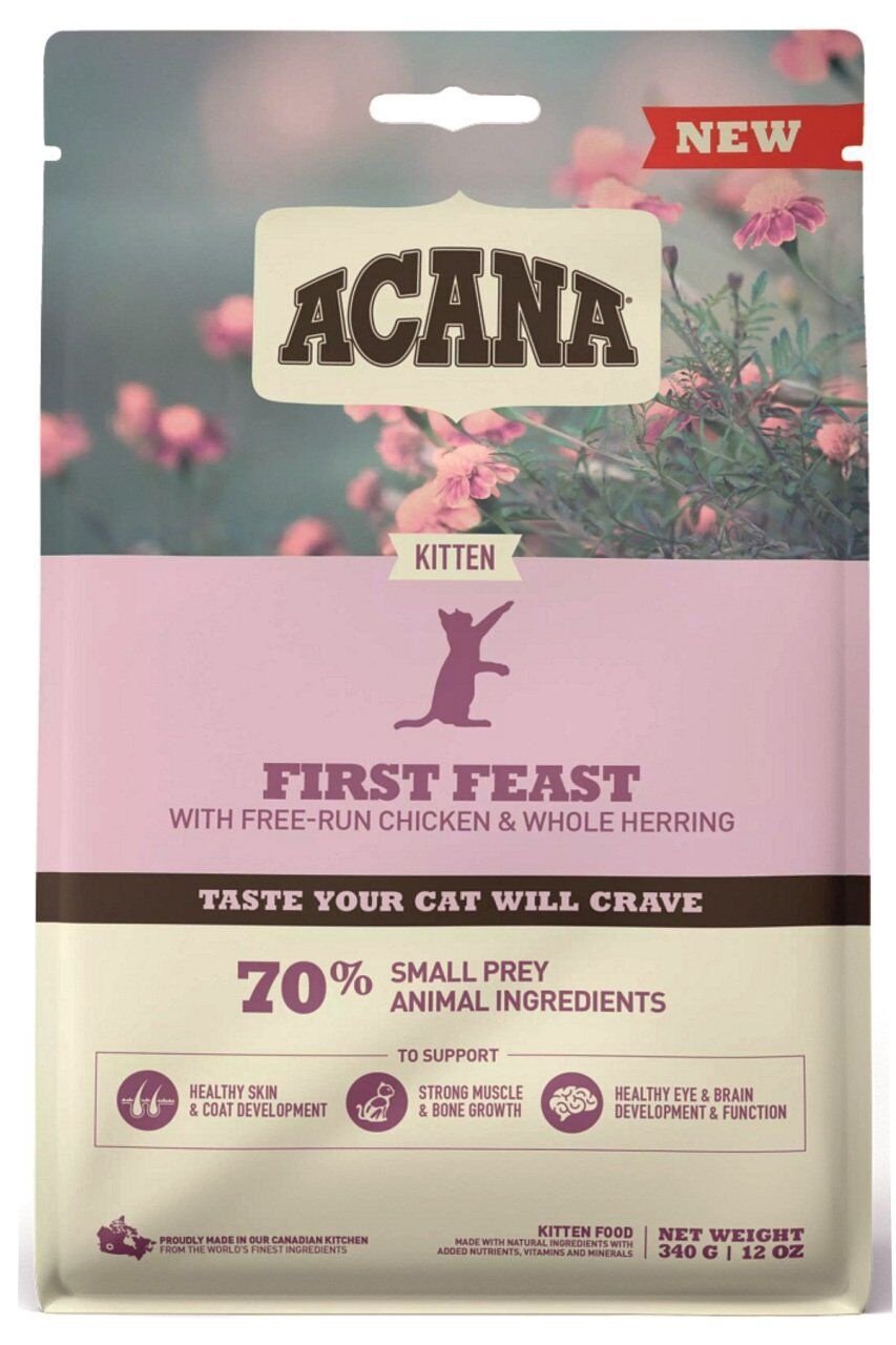 Acana Kitten First Feast Cat Dry Food 340gr