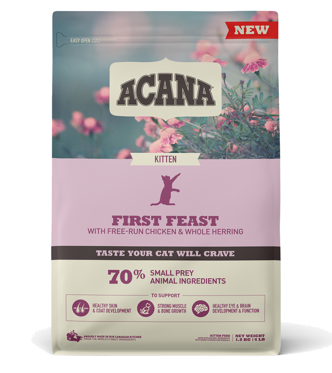 Acana Kitten First Feast Cat Dry Food 1.8kg