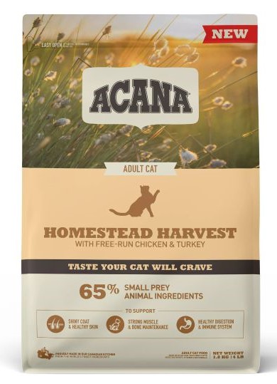 Acana Homestead Harvest Cat Dry Food 1.8kg