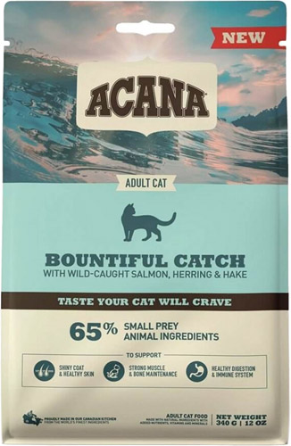 Acana Bountiful Catch Cat Dry Food  340gr