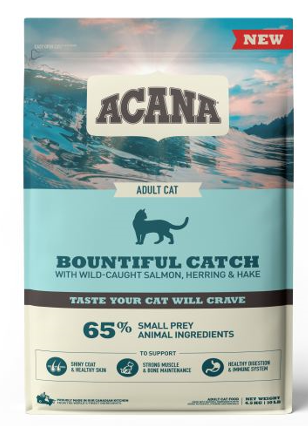 Acana Bountiful Catch Cat Dry Food 4.5kg