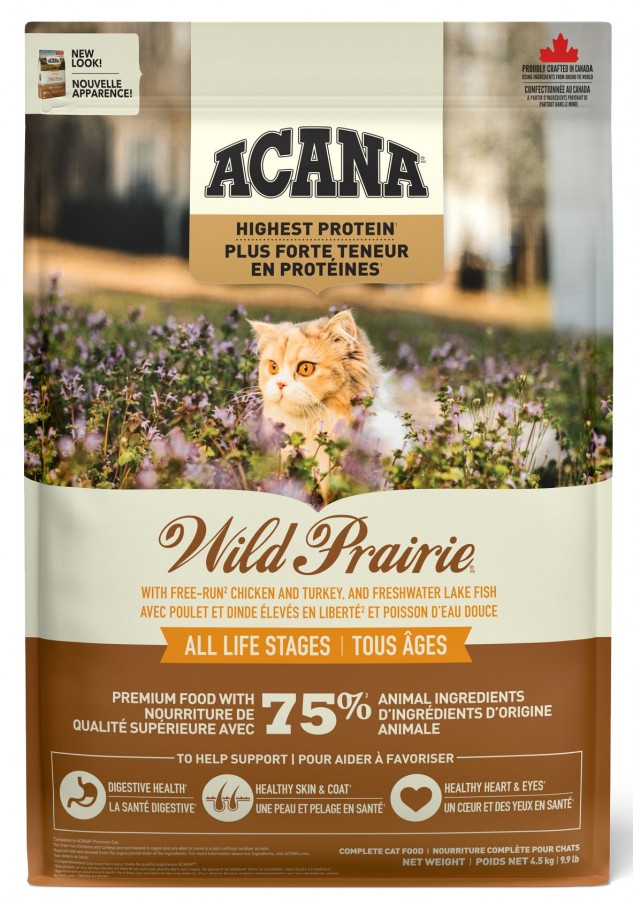 Acana Wild Prairie Cat Dry Food 4.5kg