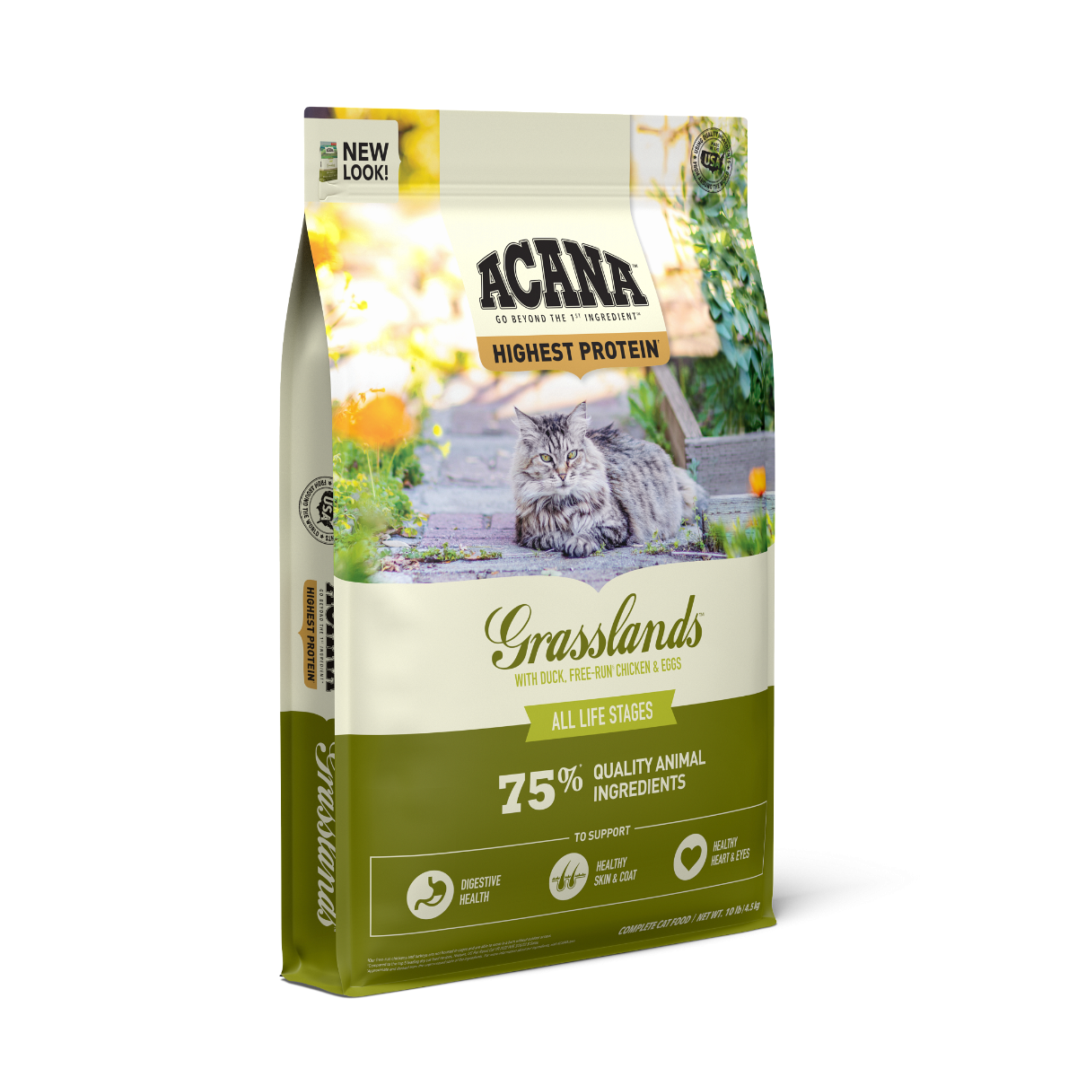 Acana Grasslands Cat Dry Food 4.5kg