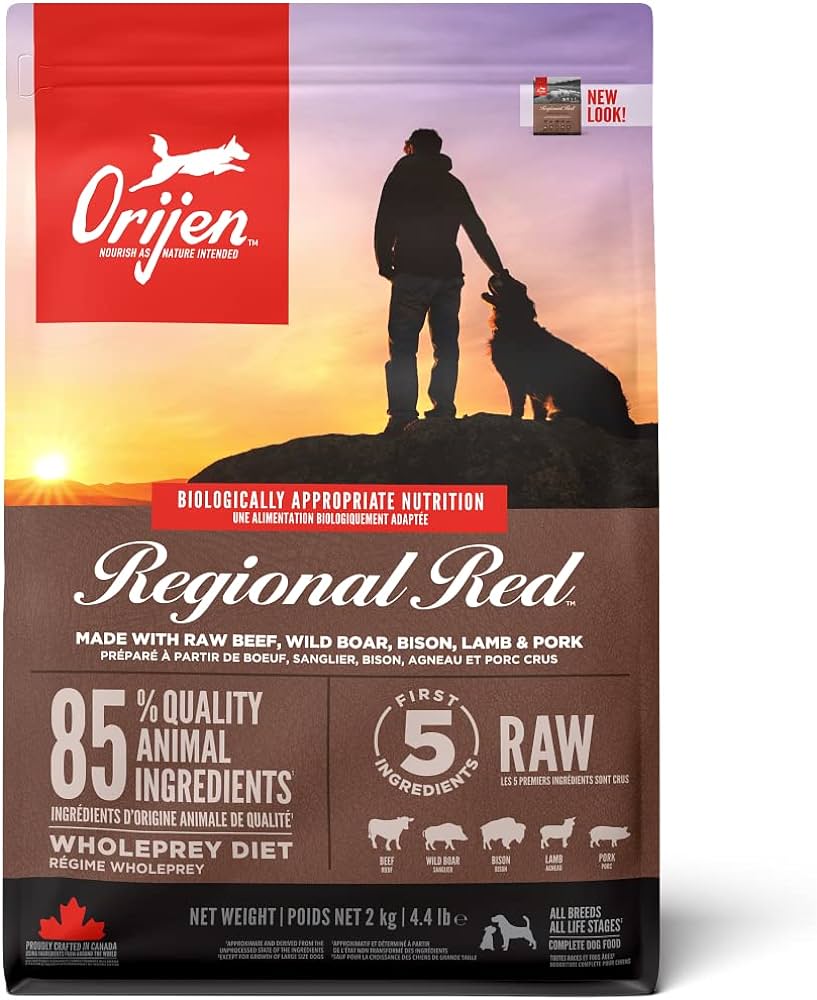 Orijen Regional Red Dog Dry Food 2kg