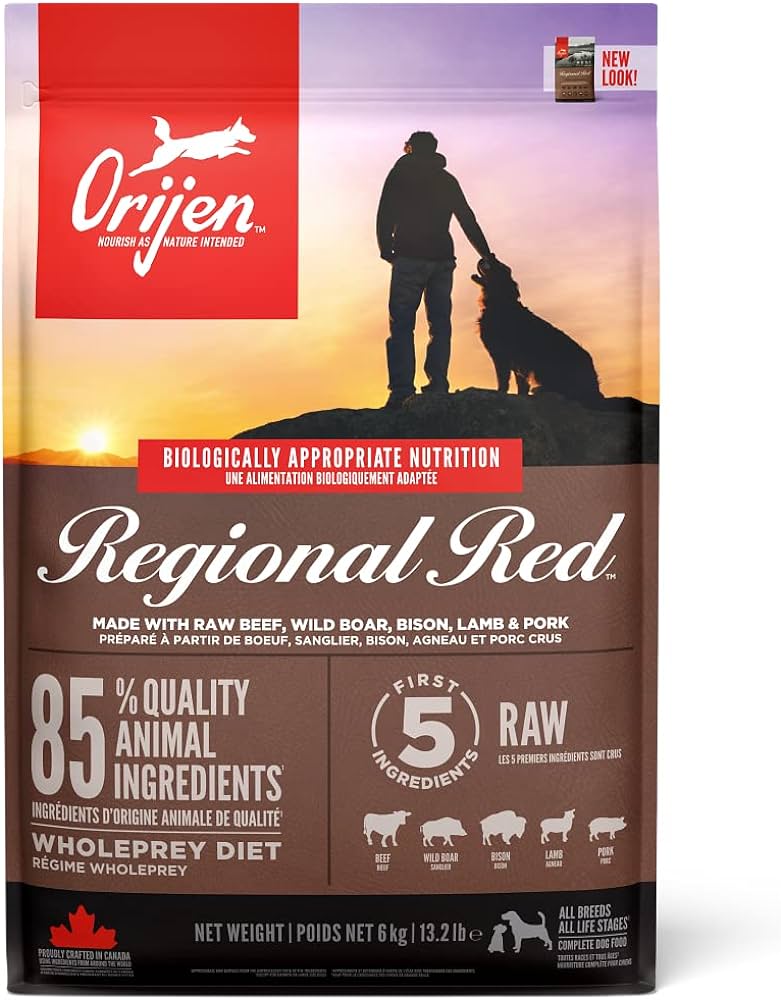 Orijen Regional Red Dog Dry Food 6kg