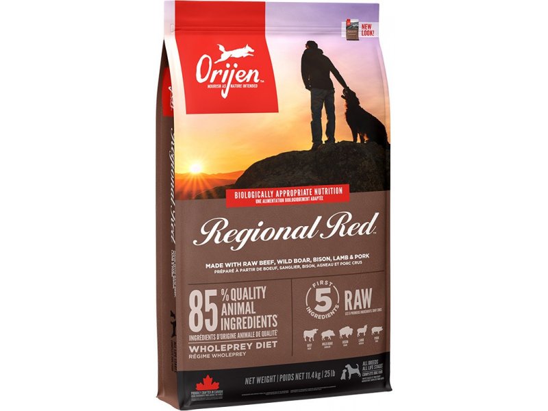 Orijen Regional Red Dog Dry Food 11.4kg