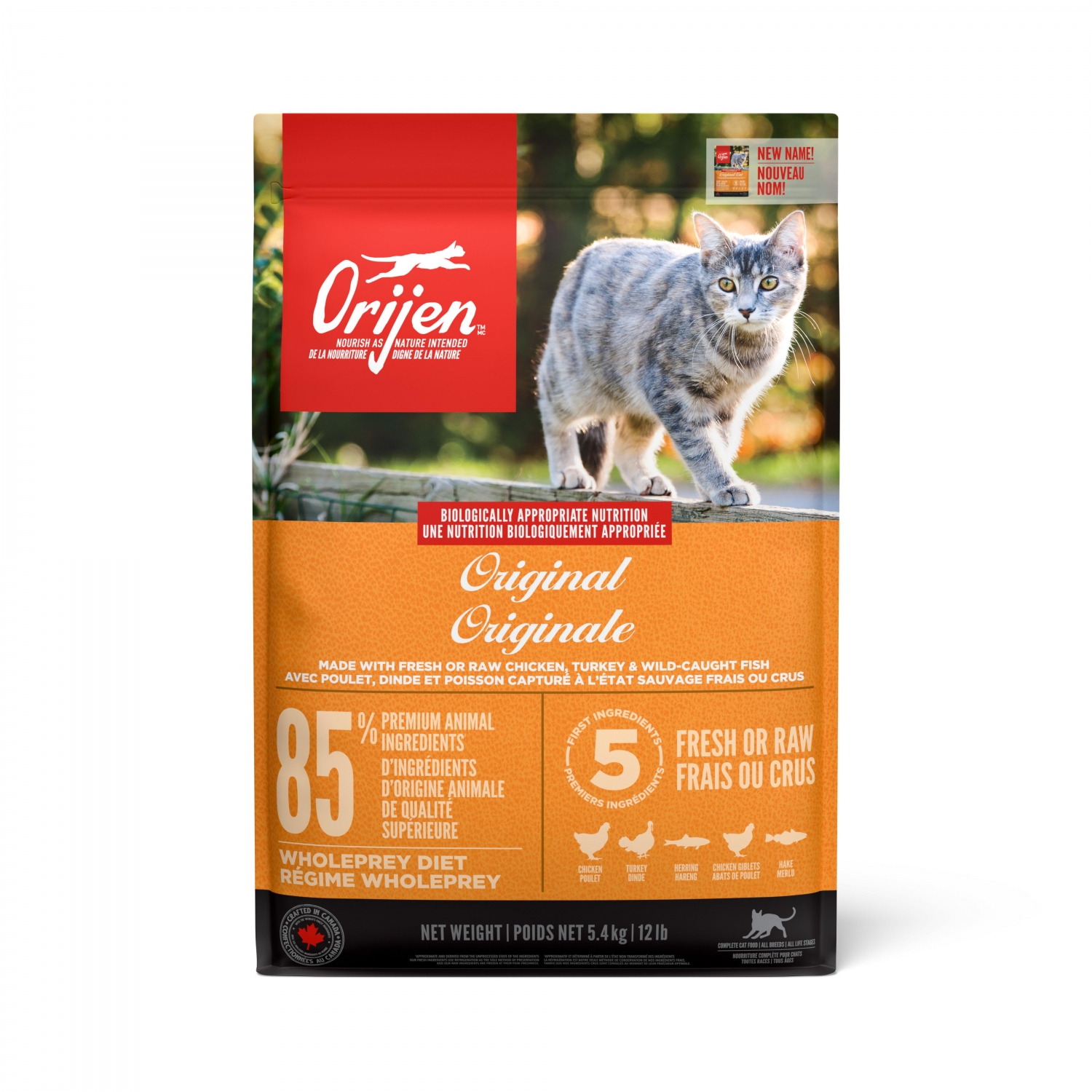 Orijen Cat &  Kitten Cat Dry Food 5.4kg