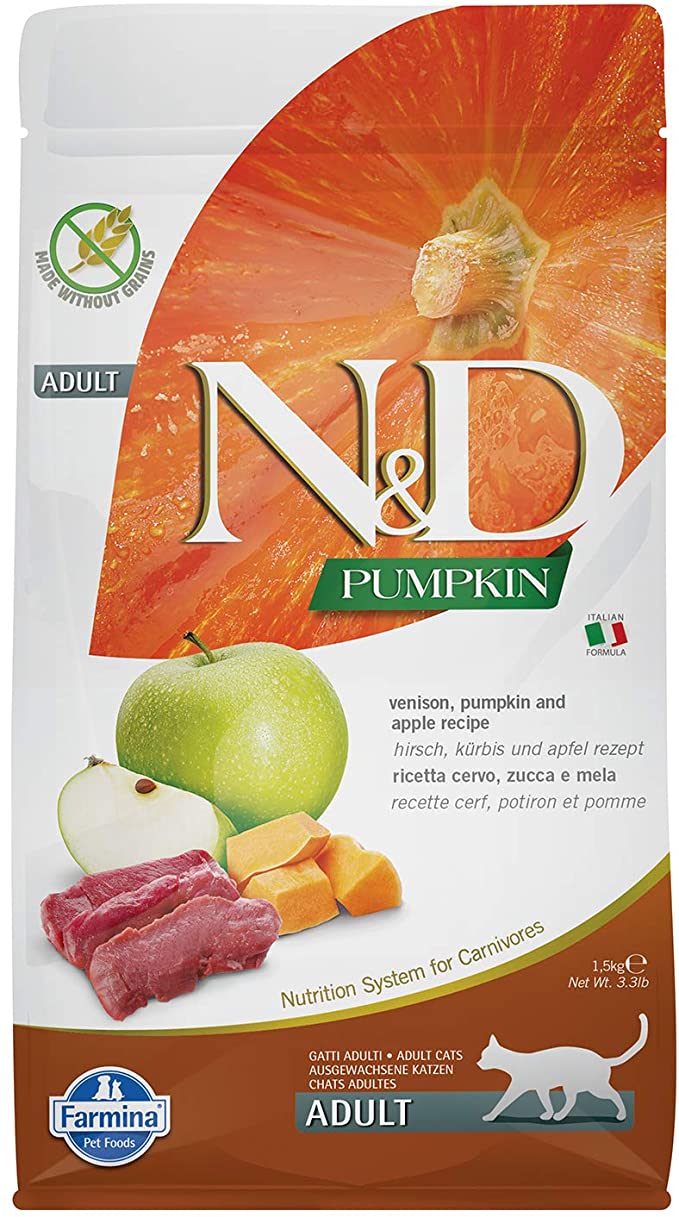 Farmina N&D Pumpkin Cat Venison & Apple 1.5kg