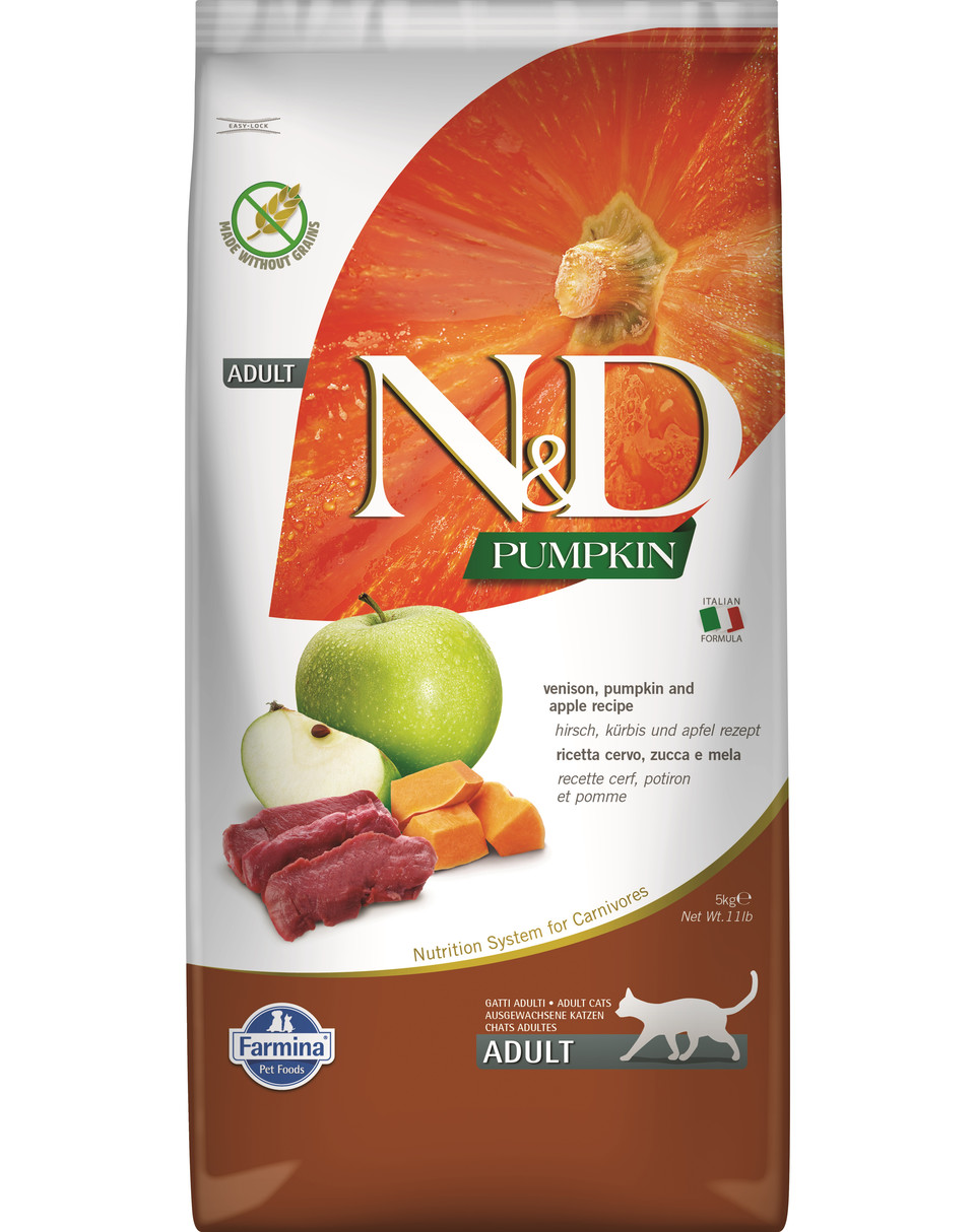 Farmina N&D Pumpkin Cat Venison & Apple 5kg