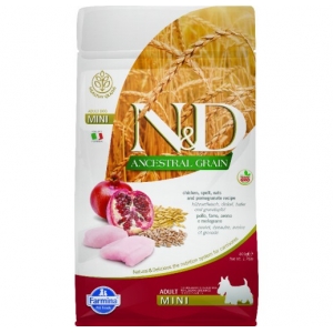 Farmina N&D Ancestral Grain Mini Adult Chicken 800gr