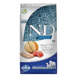 Farmina N&D Ocean Medium & Maxi Adult Salmon 12kg