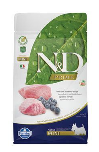 Farmina N&D Prime Mini Adult Lamb 800gr