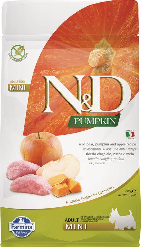 Farmina N&D Pumpkin Mini Adult Boar 800gr