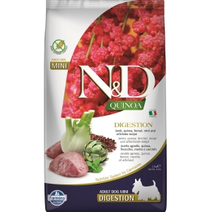 Farmina N&D Quinoa Mini Adult Digestion Lamb 2.5kg