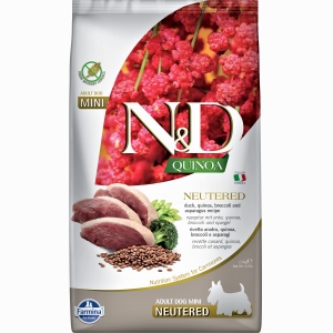 Farmina N&D Quinoa Neutered Mini Adult Duck 2.5kg