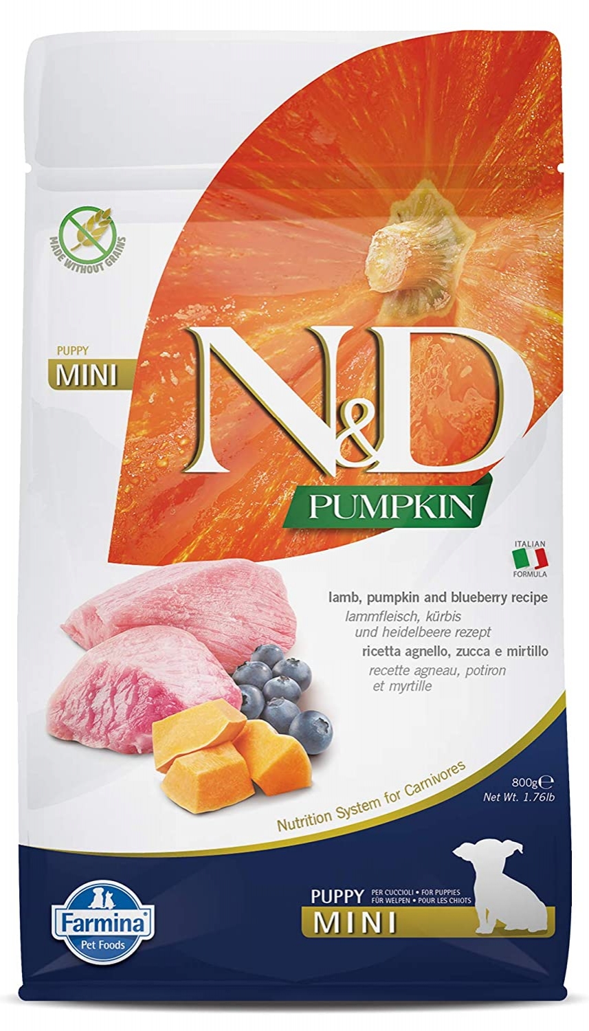 Farmina N&D Pumpkin Mini Puppy Lamb 800gr