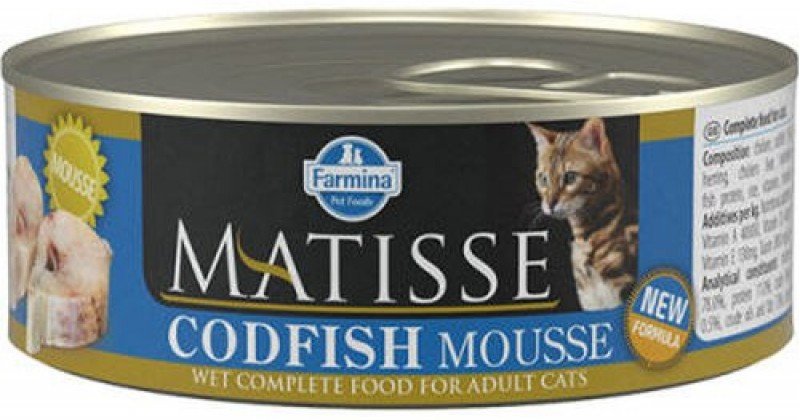 Farmina Matisse Mousse Codfish 85gr