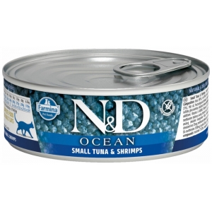 Farmina N&D Ocean Cat Small Tuna & Shrimps 70g