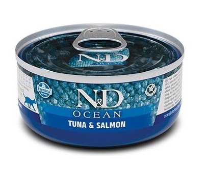 Farmina N&D Ocean Cat Tuna Salmon 70g