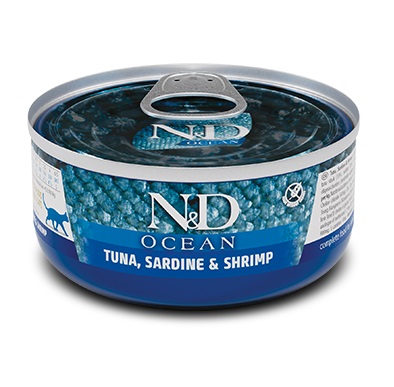 Farmina N&D Ocean Cat Tuna Sardine Shrimps 70g