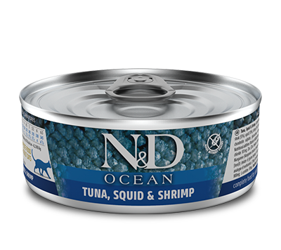 Farmina N&D Ocean Cat Tuna Squid Shrimps 80g