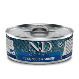 Farmina N&D Ocean Cat Tuna Squid Shrimps 80g