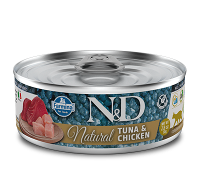 Farmina N&D Natural Cat Tuna & Chicken 80g