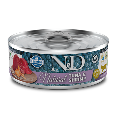 Farmina N&D Natural Cat Tuna & Shrimp 80g