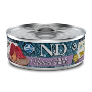 Farmina N&D Natural Cat Tuna & Shrimp 80g