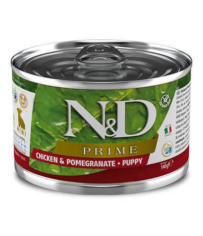 Farmina N&D Prime Puppy Mini Chicken & Pomegranate 140gr