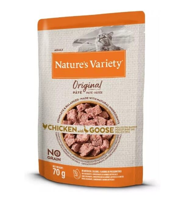 Nature's Variety Original Cat Chicken with Goose 70g