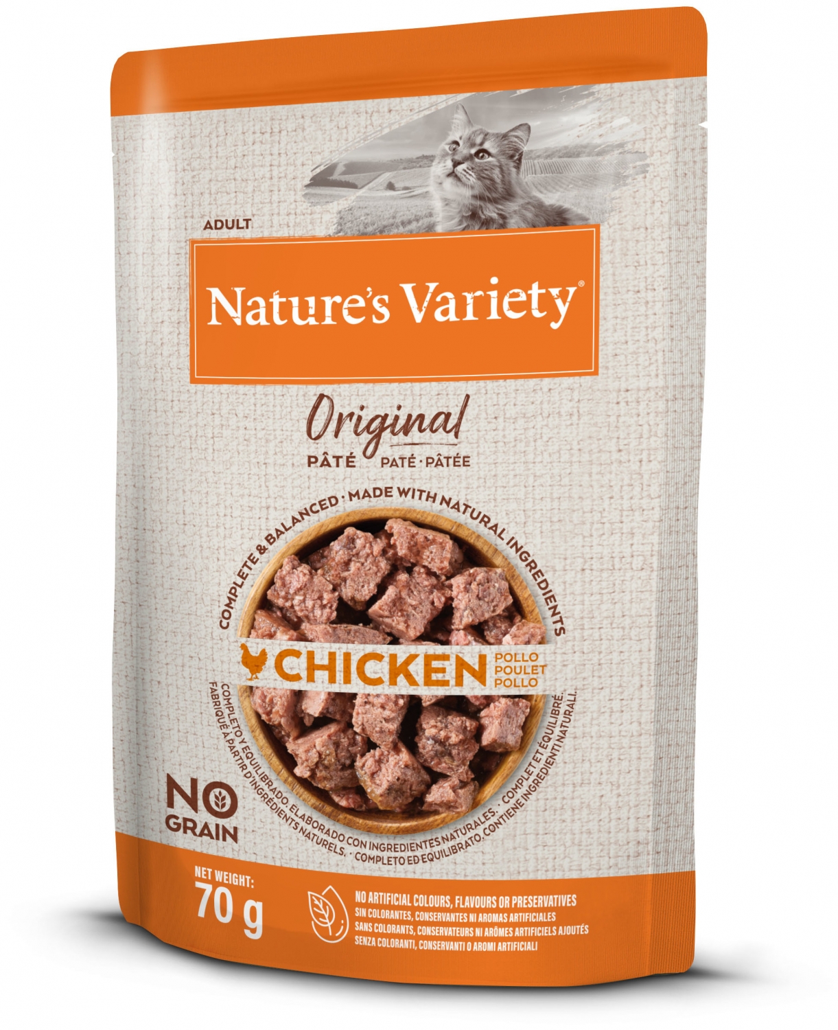 Nature's Variety Original Cat Chicken with Goose 70gr