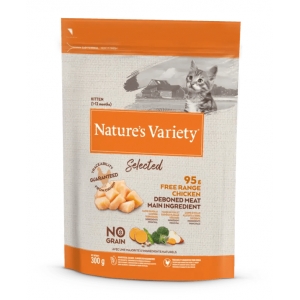 Nature's Variety Selected Kitten Free R Chicken 0,3kg