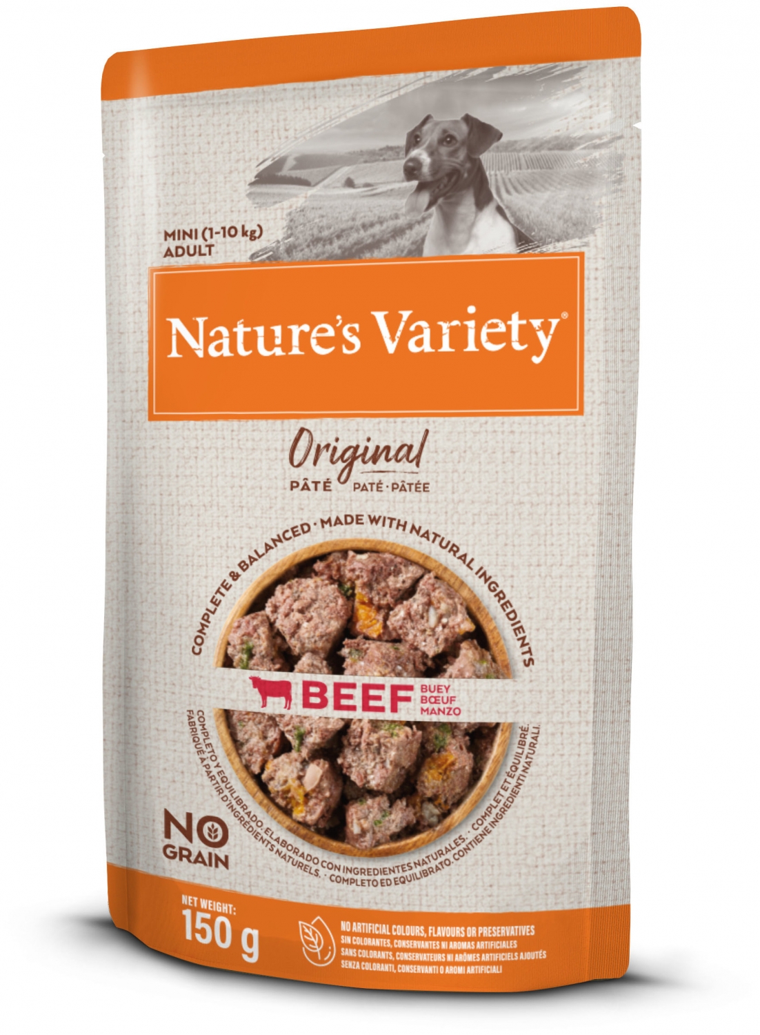 Nature's Variety Original Dog Mini Beef 150gr