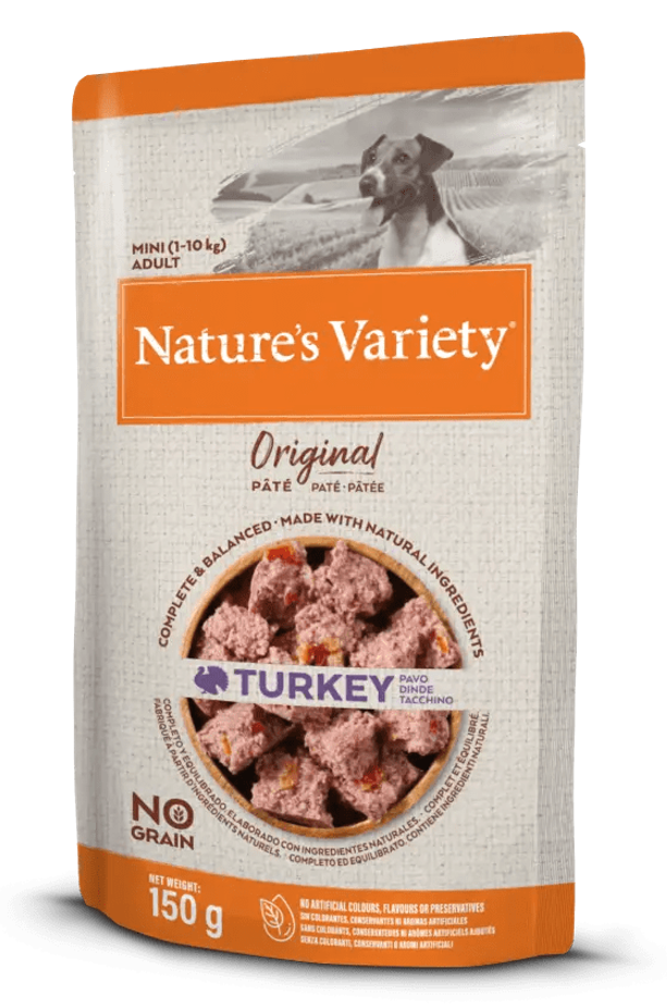 Nature's Variety Original Dog Mini Turkey 150gr