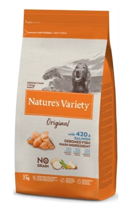 Nature's Variety Original Medium Adult No Grain Salmon 2 kg