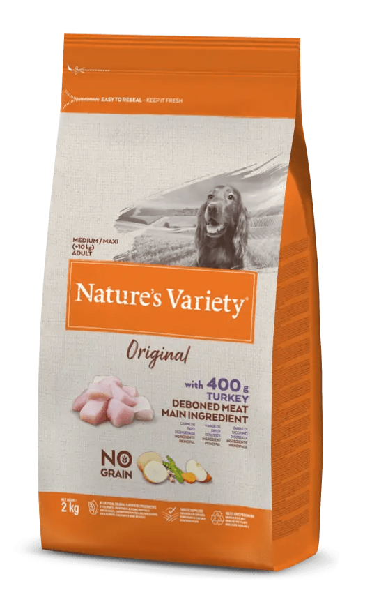 Nature's Variety Original Medium Adult No Grain Turkey 2 kg