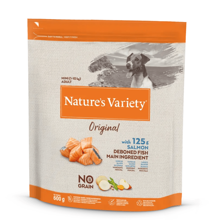 Nature's Variety Original Mini Adult  No Grain Salmon 0,6 kg