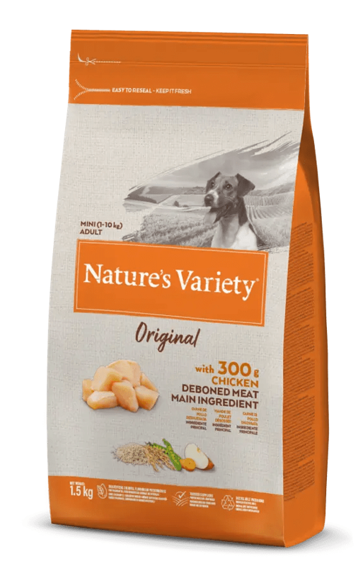 Nature's Variety Dog Mini Adult Original Chicken 1,5 kg