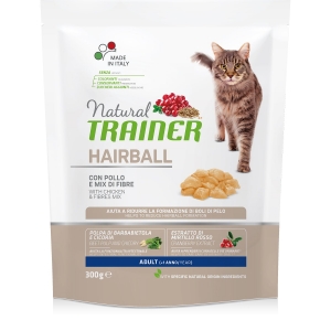 Trainer Natural Cat Hairball Adult Chicken 300g