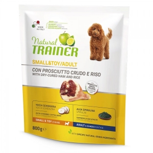 Trainer Natural Dog Adult Small&Toy Beef&Rice 0,8kg